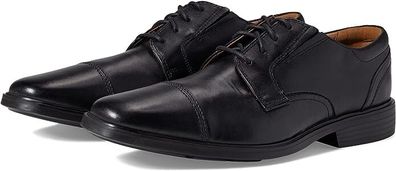 Clarks Men's Leather Formal Shoes 26167933 Clarkslite Cap Oxford, Black, 44.5 EU, 10 UK