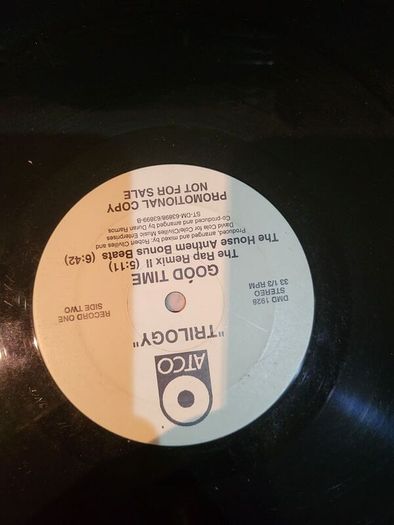 Trilogy Good Time Rap Remix 12 inch Promo