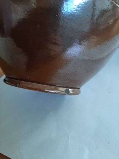 Vintage glaze jar