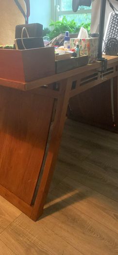 Teak table