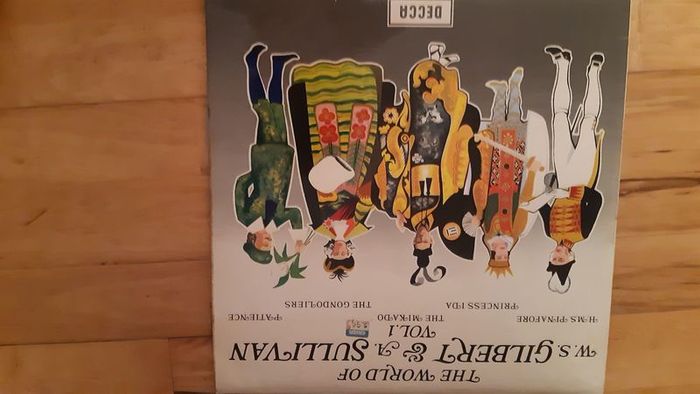 Gilbert and Sullivan records LP Vinyl