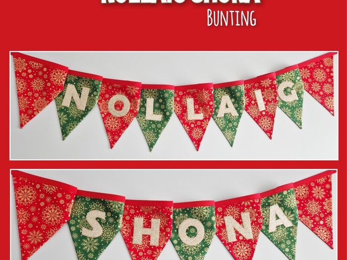 Nollaig Shona Christmas Bunting