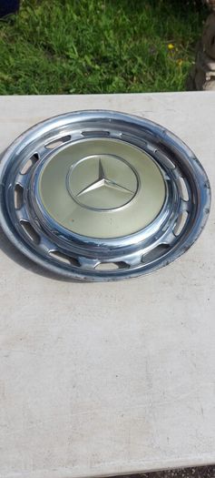 Mercedes steel Hub Caps.