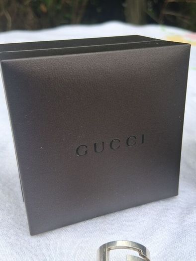 Gucci Boxed Sterling Silver Ring