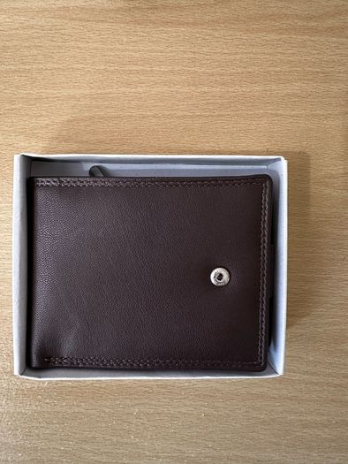 Vettoli Leather Wallet Brown Brand New