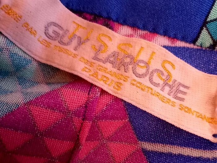 Guy Laroche Vintage 1970s Dress