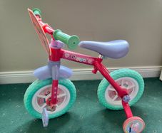 Peppa Pig My First 2 In 1 10" Training Bike Girl Bike