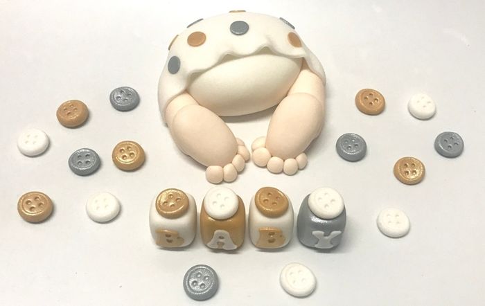 gender reveal cake toppers  , baby shower
