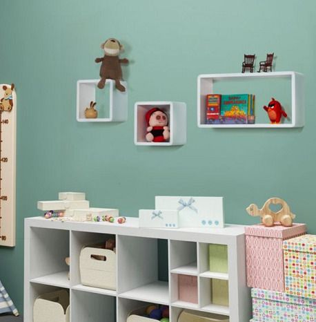 New Set of 3 White Floating Wall Shelves - FREE P&P