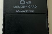 Original Sony PlayStation 2 PS2 8MB Memory Card MagicGate | Black | SCPH-10020