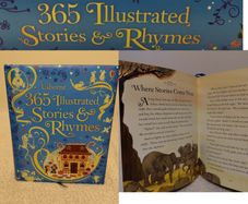 Usborne 365 Illustrated Stories & Rhymes Hardback Book