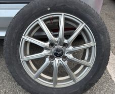 15 inch Alloy Wheel + Bridgestone Tyre (4x100)