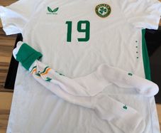 ireland soccer team issued player issued kit