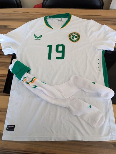 ireland soccer team issued player issued kit