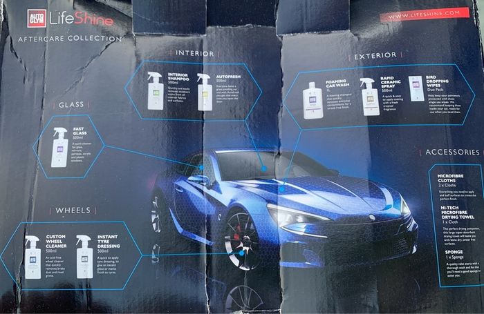 Autoglym LifeShine CeraFuse Aftercare Collection