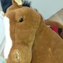 Large plush horse toy Image 2