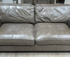 Two Leather Couches