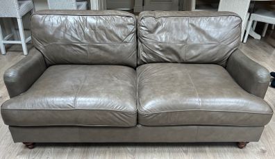 Two Leather Couches