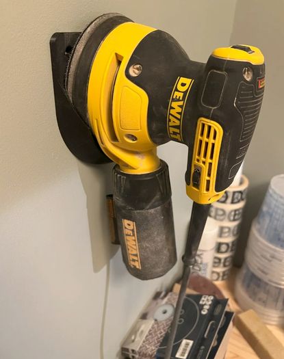 Dewalt Orbital Sander wall mount