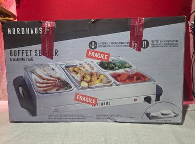 Nordhaus buffet server and hot plate