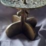 vintage brass candlesticks Image 3