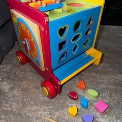 Wooden Walker Cube
