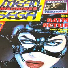 Sega Mean Machines Magazine OCT No.1 - Batman Returns - 1992