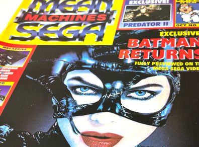 Sega Mean Machines Magazine OCT No.1 - Batman Returns - 1992