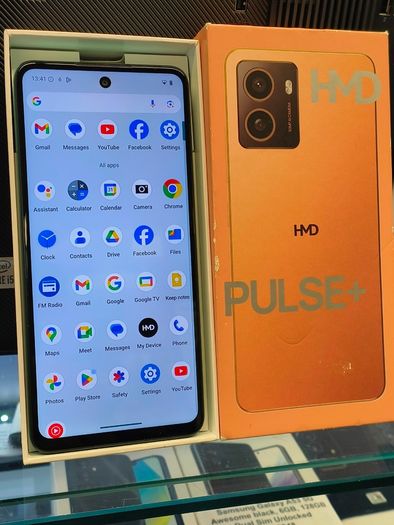 HMD Pulse+ Glacier Green Unlocked Dual SIM 128GB 6.65" 50MP Android Smartphone, Used/ Excellent