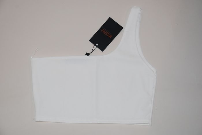 One Shoulder Crop Top SIZE UK10/UK12