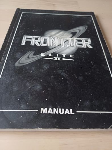 Amiga Frontier Elite 2 Game Manuals & Star Map