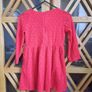 Red dress girls size 4-6 years Image 5