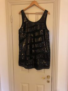 River Island sparkly top or mini dress