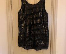 River Island sparkly top or mini dress