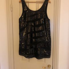 River Island sparkly top or mini dress