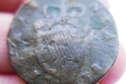 1738 IRELAND  George II  1/2 Penny Coin