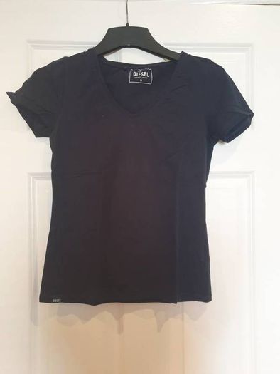 Diesel navy cotton t-shirt size M Never used