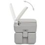 Portable Camping Toilet Grey 20+10 L Image 7
