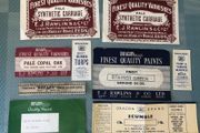 Vintage Hardware Lables