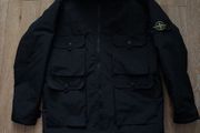 Black Stone Island Jacket Medium