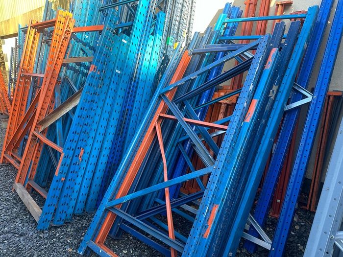 Pallet Racking Heavy Duty Single Bay Two Shelves