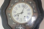Beautiful Rare 19th Century French Napoleon III Oeil de Boeuf Wall Clock Stage or Movie Props