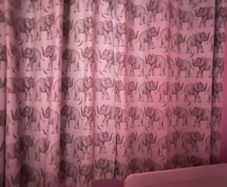 Elephant eyelet curtains 66x54