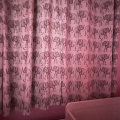 Elephant eyelet curtains 66x54