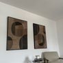 Knit wall art geometric Image 2