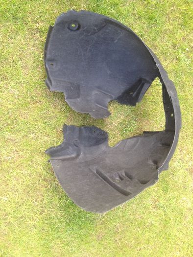 Audi A4 front right fender liner