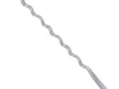 50 pcs Spiral Plant Supports 170 cm Galvanised Steel