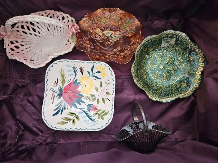Mixed Lot of Fancy Collectable Dishes