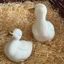 Vintage Pair of porcelain duck figurines. Image 4