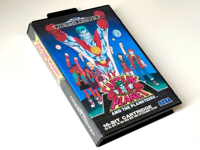 Captain Planet for Sega Mega Drive - Boxed and Minty